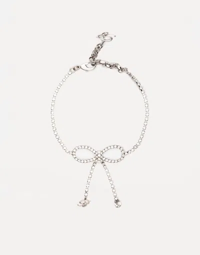 Blumarine Bijoux In Silver & Crystal