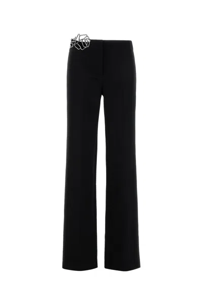 BLUMARINE PANTALONE IN CADY NERO DONNA