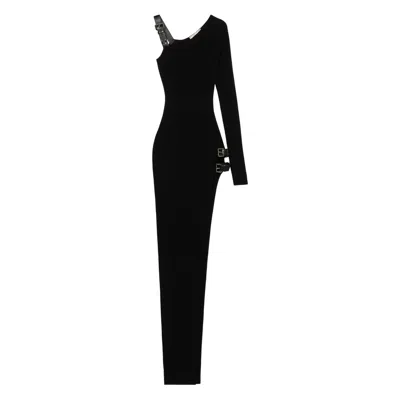 BLUMARINE BLUMARINE BLACK DRESSES - DAY DRESSES WOMEN