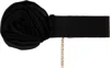 Blumarine Floral-appliqué Choker Necklace In N0990 Black