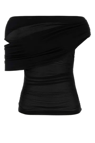 Blumarine Black Jersey Top