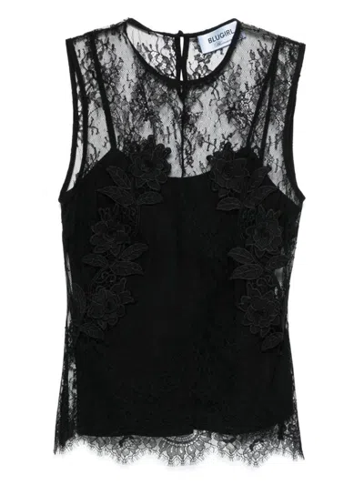 Blumarine Top In Black