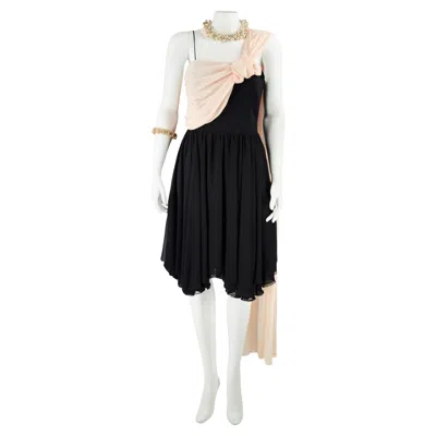 Pre-owned Blumarine Black Sik Dress