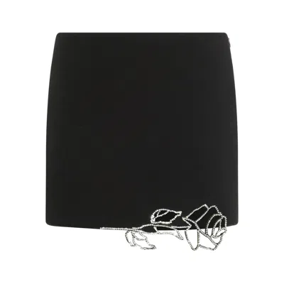 BLUMARINE BLUMARINE BLACK SKIRTS - STRAIGHT SKIRTS WOMEN