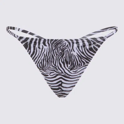 Blumarine Animal-print Bikini Buttom In Multi