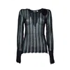 Blumarine Rib Knitted Pullover