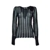 Blumarine Rib Knitted Pullover