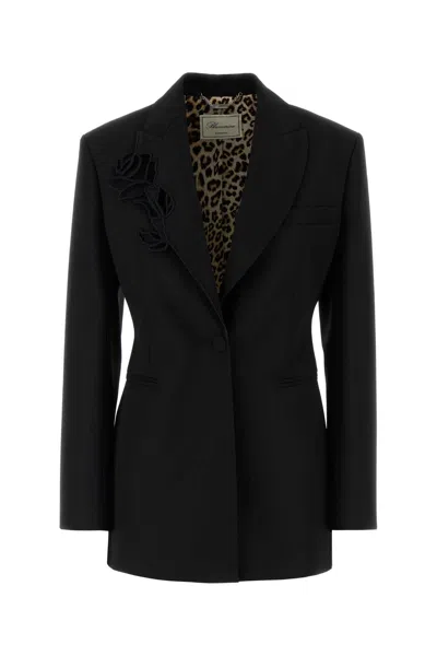 Blumarine Black Wool Blazer