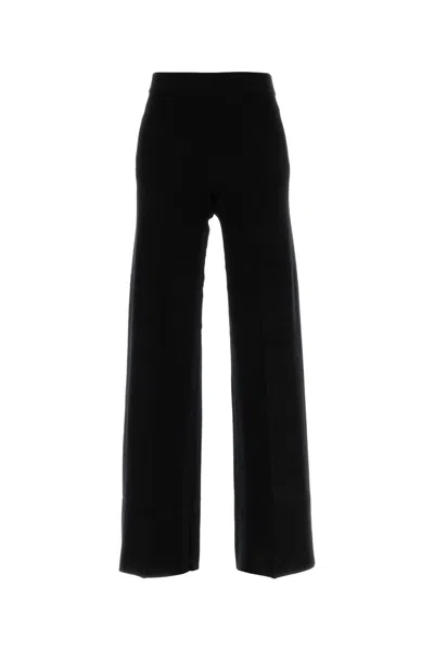 Blumarine Black Wool Joggers