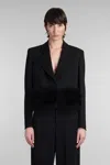 Shop Blumarine Blazer In Black