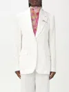 Blumarine Blazer  Woman Color White In White