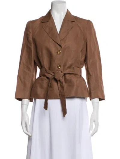 Pre-owned Blumarine Blazer In Brown