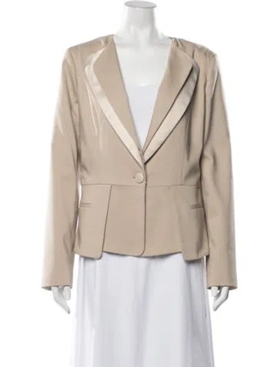 Pre-owned Blumarine Blazer W/ Tags In Neutrals