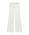 Blumarine Bleach-wash Boyfriend Jeans In White