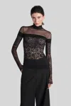 Blumarine Blouse In Black