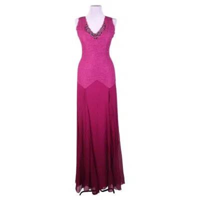 Pre-owned Blumarine Blugirl Silk Evening Dress In Purple