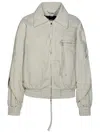 Blumarine Bomber Jacket In Ghiaccio