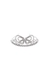 Blumarine Bow-detail Tiara In White