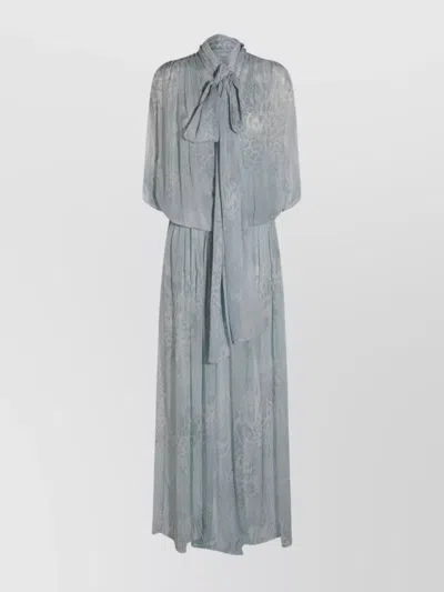 Blumarine Bow Detail Knee Length Dress