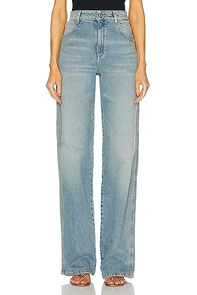 Blumarine Boyfriend Wide Leg In Blue