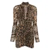 Blumarine In Animalier Polyamide In Animal Print