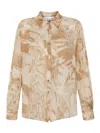 Blumarine Shirt In Beige
