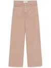 Blumarine Canvas Jeans In Brown