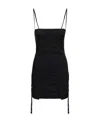 Blumarine Cargo-pocket Pencil Minidress In Black