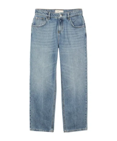 Blumarine Carrot-fit Jeans In Blue