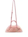 Blumarine Charms Faux-fur Tote Bag