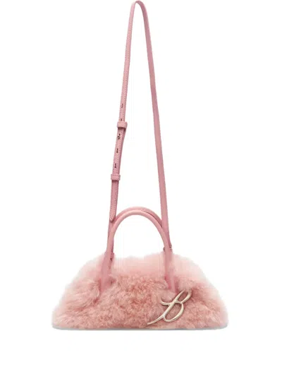 Blumarine Charms Faux-fur Tote Bag