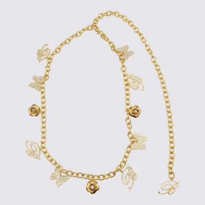 BLUMARINE BLUMARINE GOLD TONE BELT
