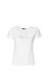 Blumarine Classic Slim-fit Cotton Jersey T-shirt In White