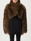 Blumarine Giacconi Caramel/black In Brown
