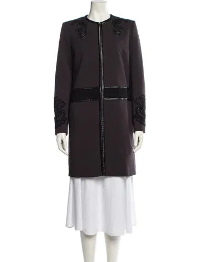 Pre-owned Blumarine Coat In Brown