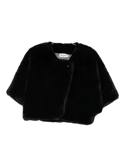Blumarine Coats In Black