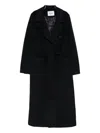 Blumarine Coats In Black