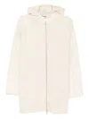 Blumarine Coats In Neutral