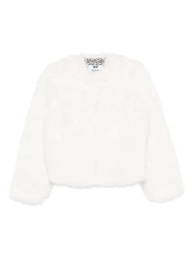 Blumarine Coats In White