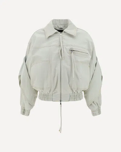 Blumarine Cotton Bomber Jacket