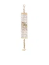 Blumarine Crystal-embellished Bracelet In Gold