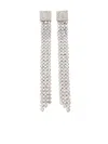 Blumarine Crystal-embellished Earrings In Metallic