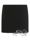 Blumarine Crystal-rose Mini Skirt
