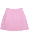 Blumarine Duchesse High-rise Satin Maxi Skirt In Pink