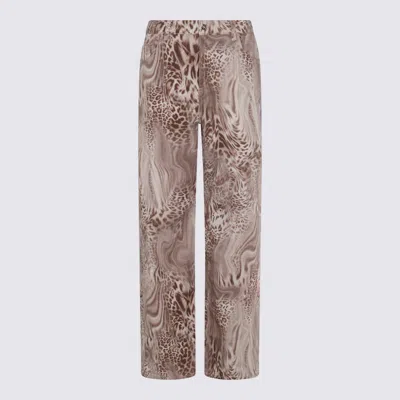 Blumarine Dark Brown Cotton Denim Jeans