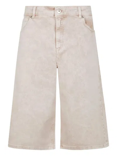 Blumarine Denim Bermuda By
