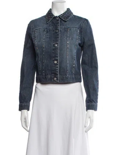 Pre-owned Blumarine Denim Jacket In Blue
