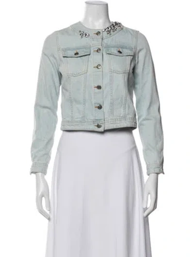 Pre-owned Blumarine Denim Jacket In Blue