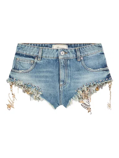 Blumarine Denim Mini Shorts