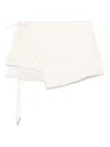 Blumarine Drape-panel Shorts